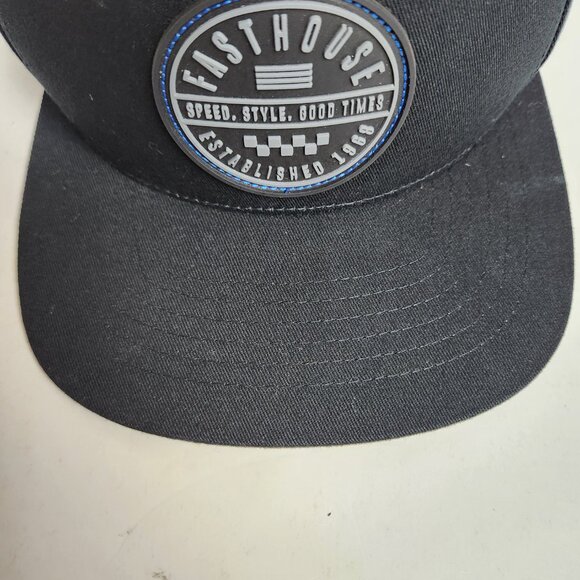 Fasthouse Warped Hat Speed Style Good Times Established 1968 One Size Snapback - Picture 3 of 11